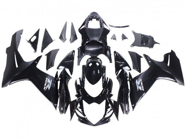 Venta Carenados Moto Suzuki GSXR 600 / GSXR 750 2011-2024 - Negro Brillante Negro Mate Blanco Calcomanía