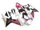 Venta Carenados Moto Suzuki GSXR 600 / GSXR 750 2011-2024 - Blanco Rosa Negro Corona