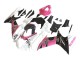 Venta Carenados Moto Suzuki GSXR 600 / GSXR 750 2011-2024 - Blanco Rosa Negro Corona
