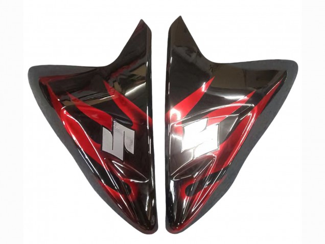 Venta Carenados Moto Suzuki GSXR 600 / GSXR 750 2011-2024 - Negro Brillante Rojo Llama