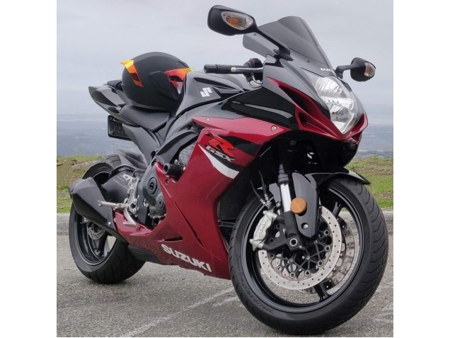 Venta Carenado Moto Suzuki GSXR 600 / GSXR 750 2011-2024 - Rojo Negro Brillante