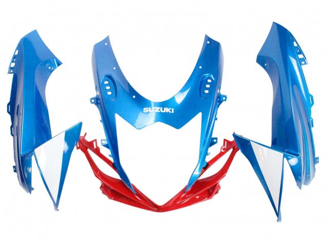 Venta Carenados Moto Suzuki GSXR 600 / GSXR 750 2011-2024 - Azul Blanco Rojo