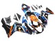 Venta Carenados Moto Suzuki GSXR 600 / GSXR 750 2011-2024 - Azul Claro Naranja Negro Blanco Tiburón 46