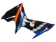 Venta Carenados Moto Suzuki GSXR 600 / GSXR 750 2011-2024 - Azul Claro Naranja Negro Blanco Tiburón 46