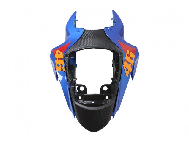 Venta Carenados Moto Suzuki GSXR 600 / GSXR 750 2011-2024 - Azul Claro Naranja Negro Blanco Tiburón 46