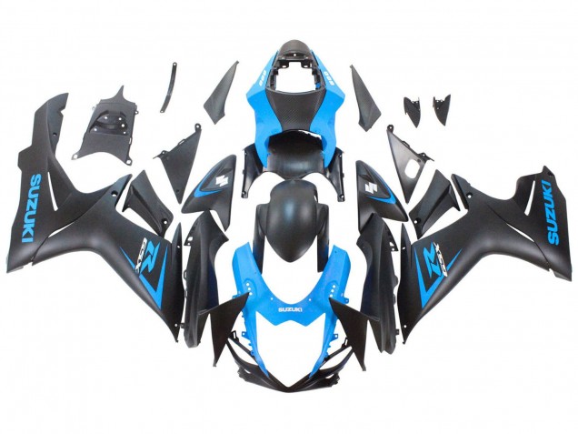 Venta Carenado Moto Suzuki GSXR 600 / GSXR 750 2011-2024 - Azul Negro Mate