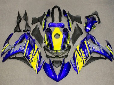 Venta Carenado Moto Yamaha YZF R3/R25 2015-2018 - Amarillo Azul Negro Monstruo