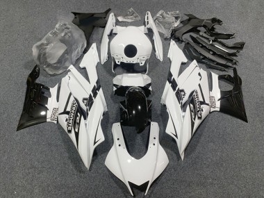 Venta Carenados Moto Yamaha YZF R3/R25 2019-2021 - Blanco Negro Brillante