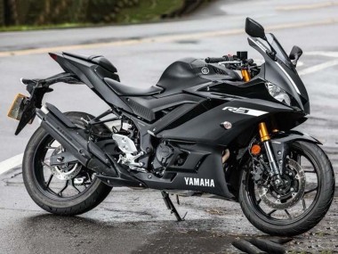 Venta Carenados Moto Yamaha YZF R3/R25 2019-2021 - Negro Mate Plata