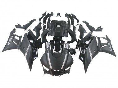 Venta Carenados Moto Yamaha YZF R3/R25 2019-2021 - Negro Mate Plata