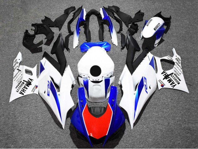 Venta Carenados Moto Yamaha YZF R3/R25 2019-2021 - Blanco Azul Rojo Negro