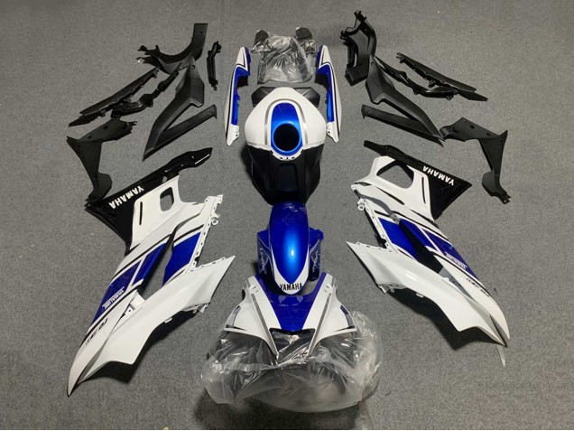 Venta Carenados Moto Yamaha YZF R3/R25 2019-2021 - Blanco Azul Negro Yamalube