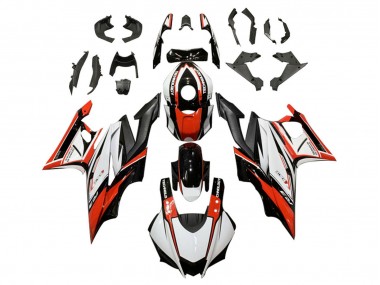 Venta Carenado Moto Yamaha YZF R3/R25 2019-2021 - Blanco Rojo Negro