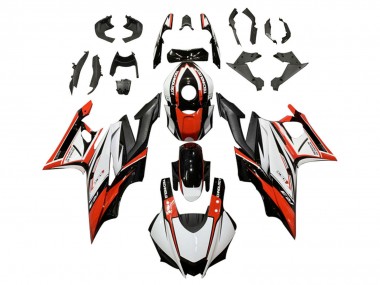Venta Carenado Moto Yamaha YZF R3/R25 2019-2021 - Blanco Rojo Negro