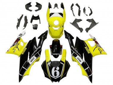 Venta Carenados Moto Yamaha YZF R3/R25 2022-2024 - Amarillo Blanco Negro Lenovo 6
