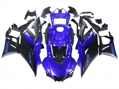 Venta Carenado Moto Yamaha YZF R3/R25 2022-2024 - Azul Negro Mate