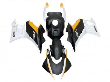 Venta Carenados Moto Yamaha YZF R3/R25 2022-2024 - Blanco Amarillo Negro Mate