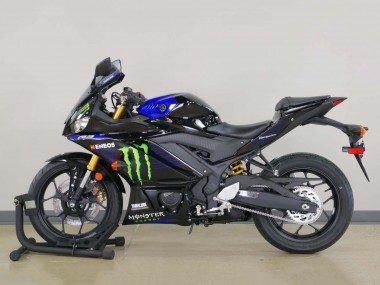 Venta Carenados Moto Yamaha YZF R3/R25 2022-2024 - Azul Verde Negro Monstruo Yamalube ENEOS