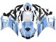 Venta Carenados Moto Yamaha YZF R3/R25 2022-2024 - Blanco Azul Claro