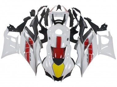 Venta Carenados Moto Yamaha YZF R3/R25 2022-2024 - Blanco Rojo Amarillo Negro