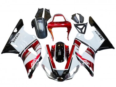 Venta Carenado Moto Yamaha YZF 1000 R1 2000-2001 - Rojo Blanco Negro Brillante