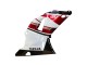 Venta Carenado Moto Yamaha YZF 1000 R1 2000-2001 - Rojo Blanco Negro Brillante