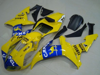 Venta Carenados Moto Yamaha YZF R1 2002-2003 - Amarillo Azul Camello Motul