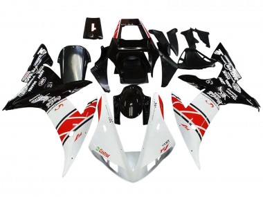 Venta Carenados Moto Yamaha YZF 1000 R1 2002-2003 - Blanco Rojo Negro Castrol