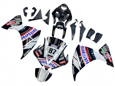 Venta Carenados Moto Yamaha YZF 1000 R1 2012-2014 - Negro Brillante Blanco Rojo Fimer Yamalube Sterilgarda 87