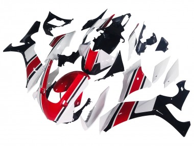 Venta Carenado Moto Yamaha YZF 1000 R1 2020-2025 - Blanco Rojo Negro Brillante