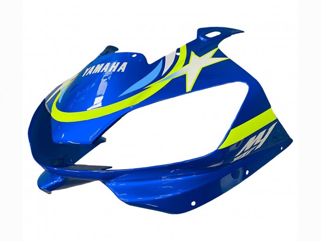 Venta Carenados Moto Yamaha YZF 600 R6 1998-2002 - Blanco Azul Neon Amarillo Fiat Motul Michelin