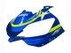 Venta Carenados Moto Yamaha YZF 600 R6 1998-2002 - Blanco Azul Neon Amarillo Fiat Motul Michelin