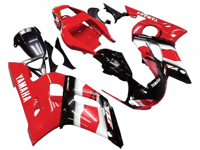 Venta Carenado Moto Yamaha YZF 600 R6 1998-2002 - Rojo Blanco Negro Brillante