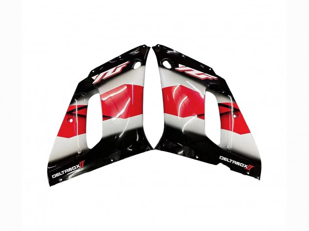 Venta Carenado Moto Yamaha YZF 600 R6 1998-2002 - Rojo Blanco Negro Brillante