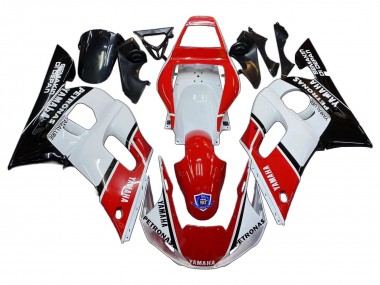 Venta Carenados Moto Yamaha YZF 600 R6 1998-2002 - Blanco Rojo Negro Petronas Yamalube 50th