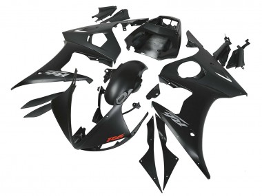 Venta Carenados Moto Yamaha YZF R6 2003-2004 - Negro Mate