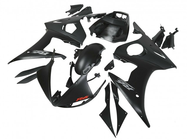 Venta Carenados Moto Yamaha YZF R6 2003-2004 - Negro Mate