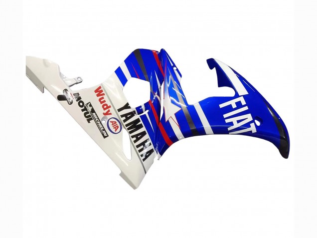 Venta Carenados Moto Yamaha YZF R6 2003-2004 - Blanco Azul Fiat Motul Kastinee