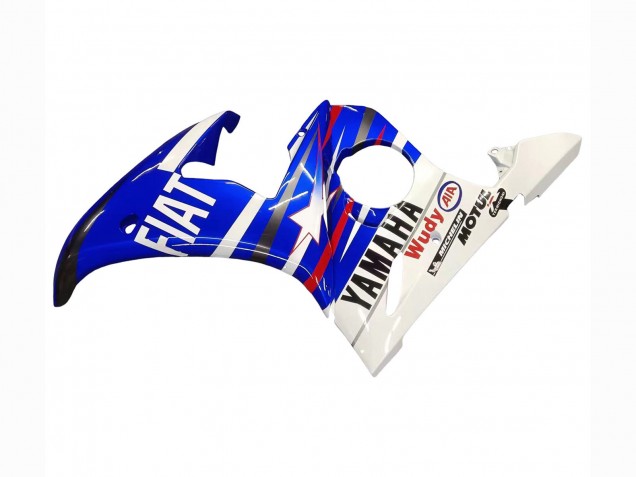 Venta Carenados Moto Yamaha YZF R6 2003-2004 - Blanco Azul Fiat Motul Kastinee