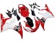 Venta Carenado Moto Yamaha YZF R6 2003-2004 - Blanco Rojo Negro Brillante