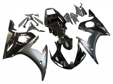 Venta Carenados Moto Yamaha YZF R6 2003-2004 - Negro Brillante Negro Mate Oro Camaleón