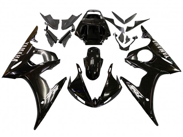 Venta Carenados Moto Yamaha YZF 600 R6 2005 - Negro Brillante