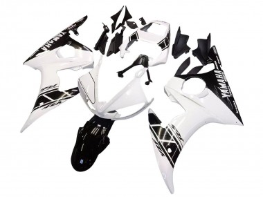 Venta Carenados Moto Yamaha YZF 600 R6 2005 - Blanco Negro