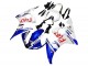 Venta Carenados Moto Yamaha YZF 600 R6 2005 - Blanco Azul Dunlop Fiat Motul