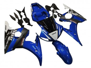 Venta Carenados Moto Yamaha YZF 600 R6 2005 - Azul Blanco Negro Yamalube