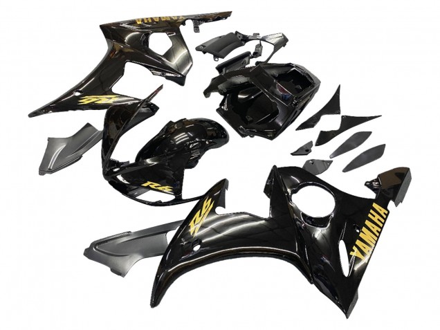 Venta Carenados Moto Yamaha YZF 600 R6 2005 - Negro Oro
