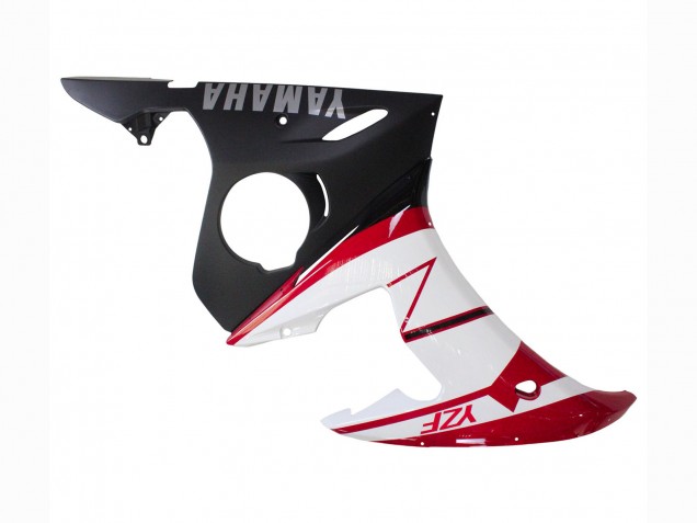Venta Carenados Moto Yamaha YZF 600 R6 2005 - Rojo Blanco Negro Mate