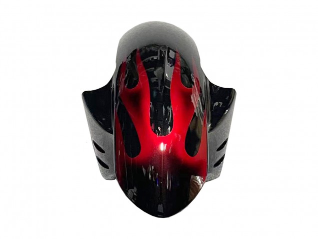 Venta Carenados Moto Yamaha YZF 600 R6 2005 - Negro Rojo Llama