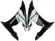 Venta Carenados Moto Yamaha YZF 600 R6 2005 - Rojo Blanco Negro Brillante