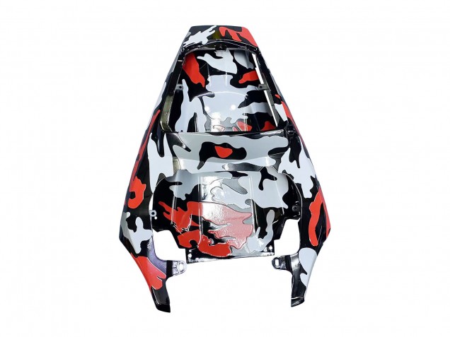 Venta Carenados Moto Yamaha YZF 600 R6 2005 - Negro Rojo Gris Camouflage